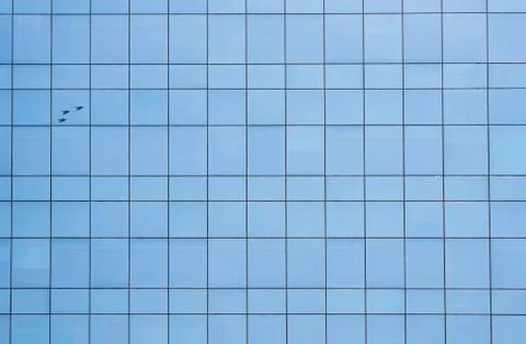 Glass building facade Foto stock