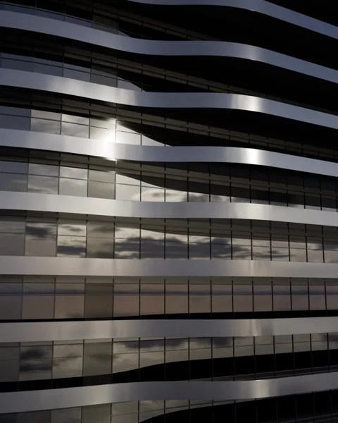 Glass building pattern Stock Footage 331745289