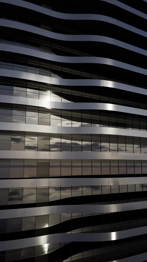Glass building pattern Stock-Footage 331745357