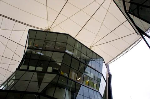 Glass building Stock Photos