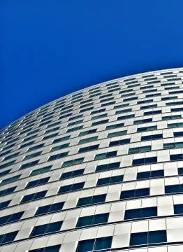 Glass building Foto stock