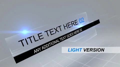 Glass Business Presentation Stock After Effects