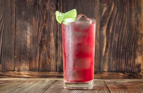 Glass of Cape Cod Cocktail Stock Photos