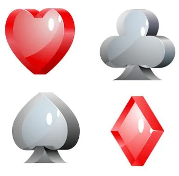 Glass casino elements vector illustration イラスト素材