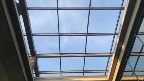 Glass ceiling Stock Footage 143116578