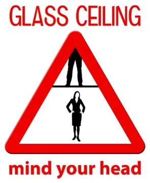 Glass ceiling Stock Illustration