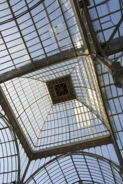 Glass ceiling Foto stock