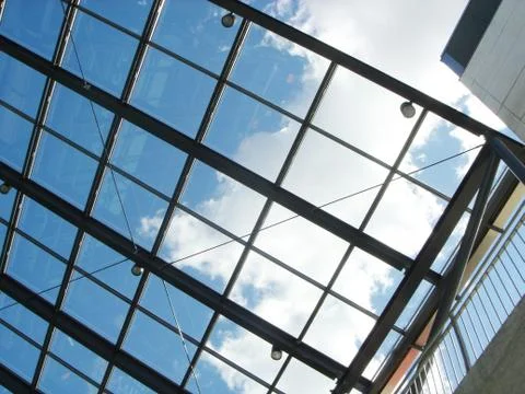 Glass ceiling Stock Photos