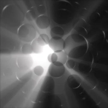 Glass circle. Stock Illustration