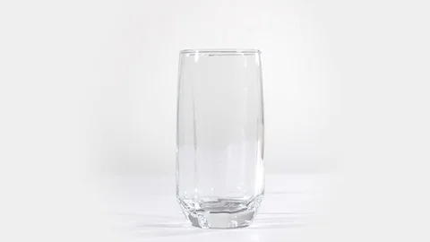 Glass of clean water 스톡 동영상 103856930