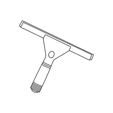 Glass cleaner icon Ilustración de archivo