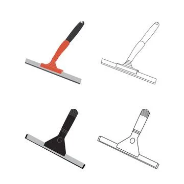 Glass cleaner icon Ilustración de archivo