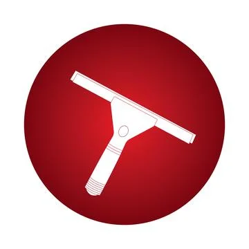 Glass cleaner icon Ilustración de archivo