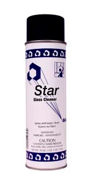 Glass cleaner 库存照片