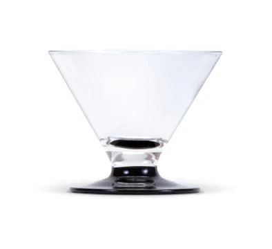 Glass with clipping path Stock Photos