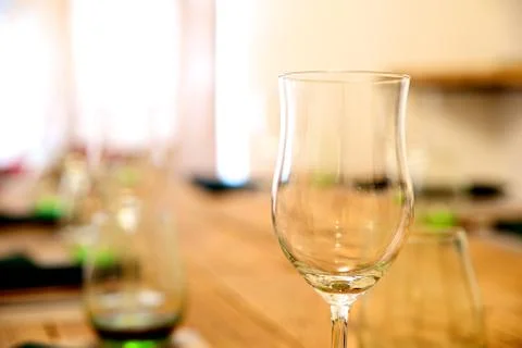 Glass close-up Stock Photos