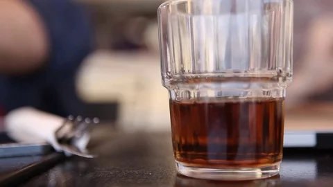Glass of Cola Video stock 80181401