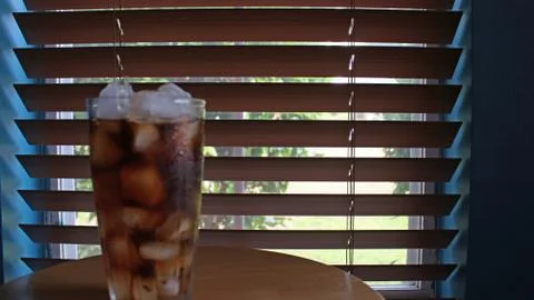 Glass Of Cola Stock Photos