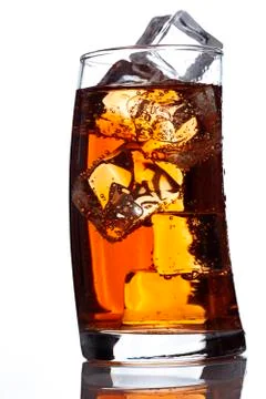 Glass of cola Stock-Fotos