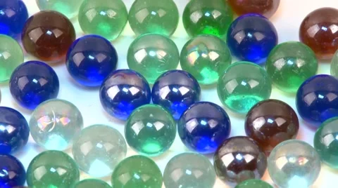 Glass colored balls Stock-Footage 62072050