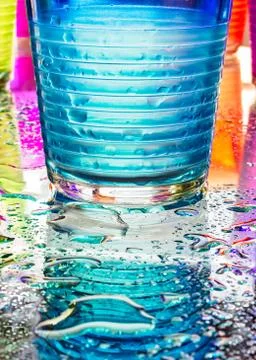 Glass colors Stock Photos