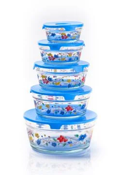 Glass container Stock Photos