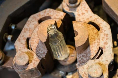 Glass crafting machine Foto stock