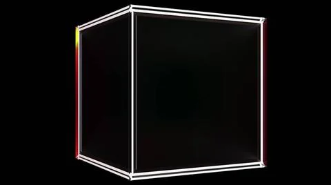 Glass cube Glass cube. Computer generated 3d render Copyright: xZoonar.com... Foto stock