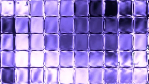 Glass cube wall backgound purple grey VJ seamless loop for party0001-0300 Stock Footage 340066415