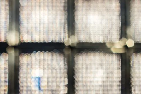 Glass cubes block Stock Photos