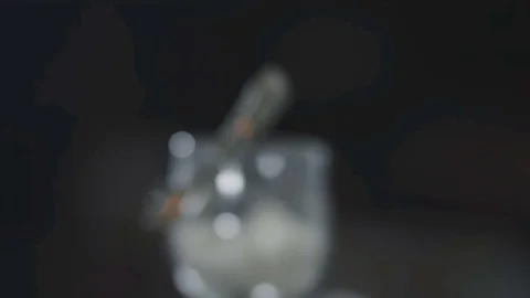 A glass cubes Sugar-Boy Stock Footage 73075321