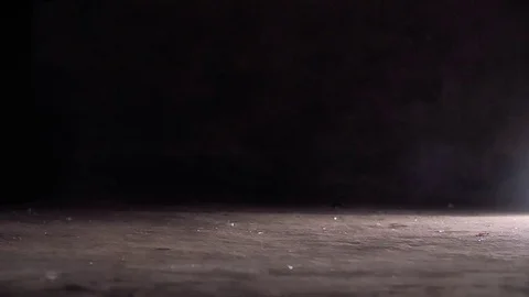 Glass cup breaking in slow-motion. Video stock 124679361