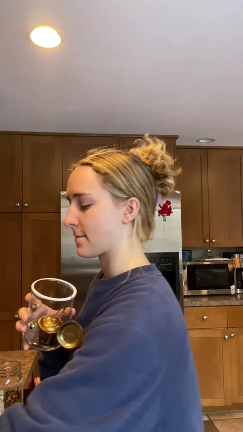 Glass Cup Explodes in My Hand From Boiling Water, usa - 18 Feb 2026 Stock Footage 329783362