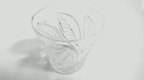 In glass Cup pour drink Stock-Footage 69024316