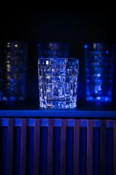 Glass cups Stock Photos