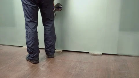 Glass cutting. Stock Footage 167591111