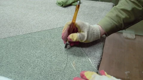 Glass cutting. Stock Footage 167591164