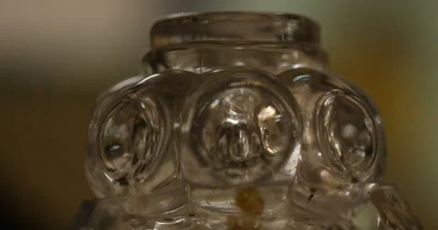 Glass Decorative Piece Stock Footage 288498382
