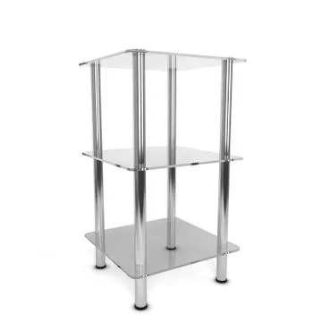 Glass display Stock Illustration