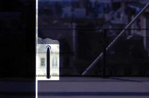 A Glass Door That Never Opens Stock Illustration