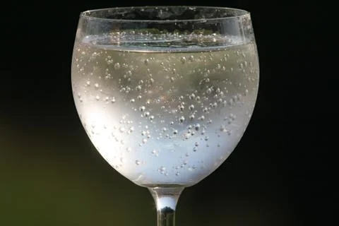 Glass with drink. Stock Photos