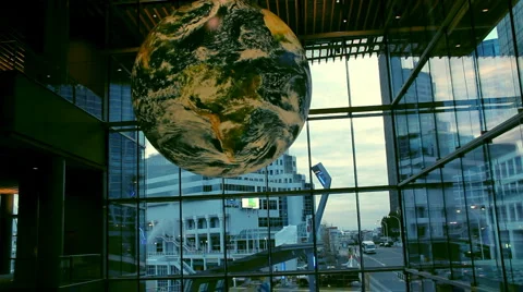 Glass earth Stock Footage 923378