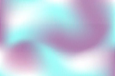 Glass Effect blue and violet background. Glossy ribbed frame with wavy clea.. Stock Illustration