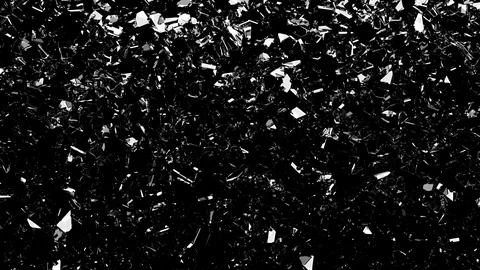 Glass Explodes Into Camera Stock Footage 104450235