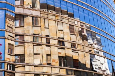 Glass facade Stock Photos