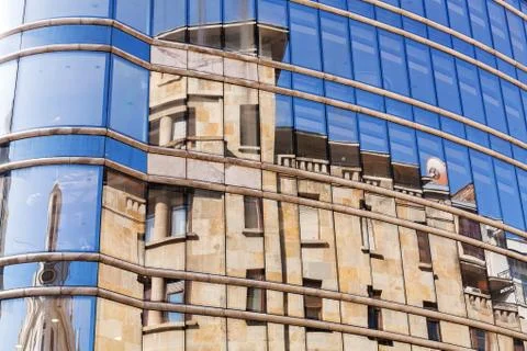 Glass facade Stock Photos
