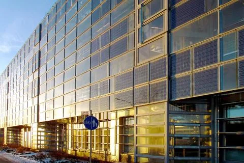 Glass facade Stock Photos