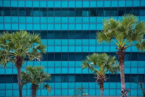 Glass facade Foto stock