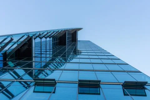 Glass facade Stock Photos