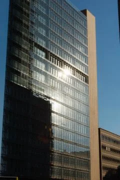Glass facade Stock Photos